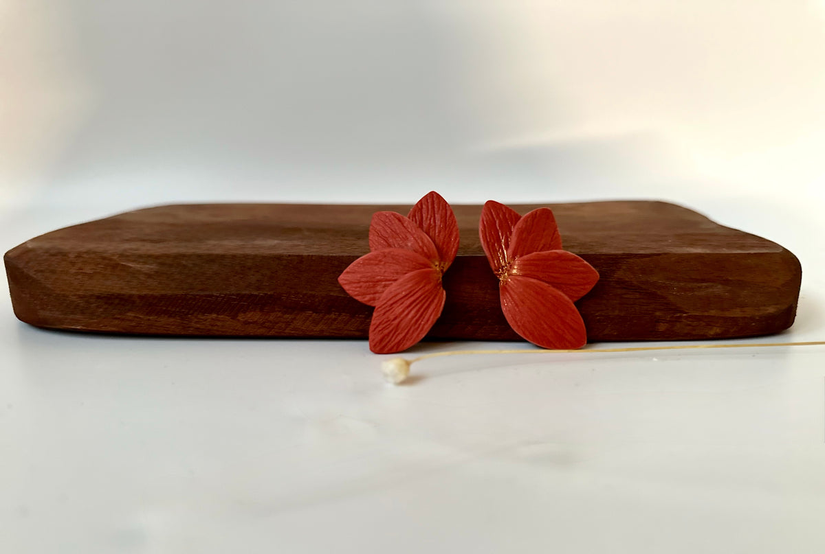 Sienna Bloom | Floral Stud Earrings