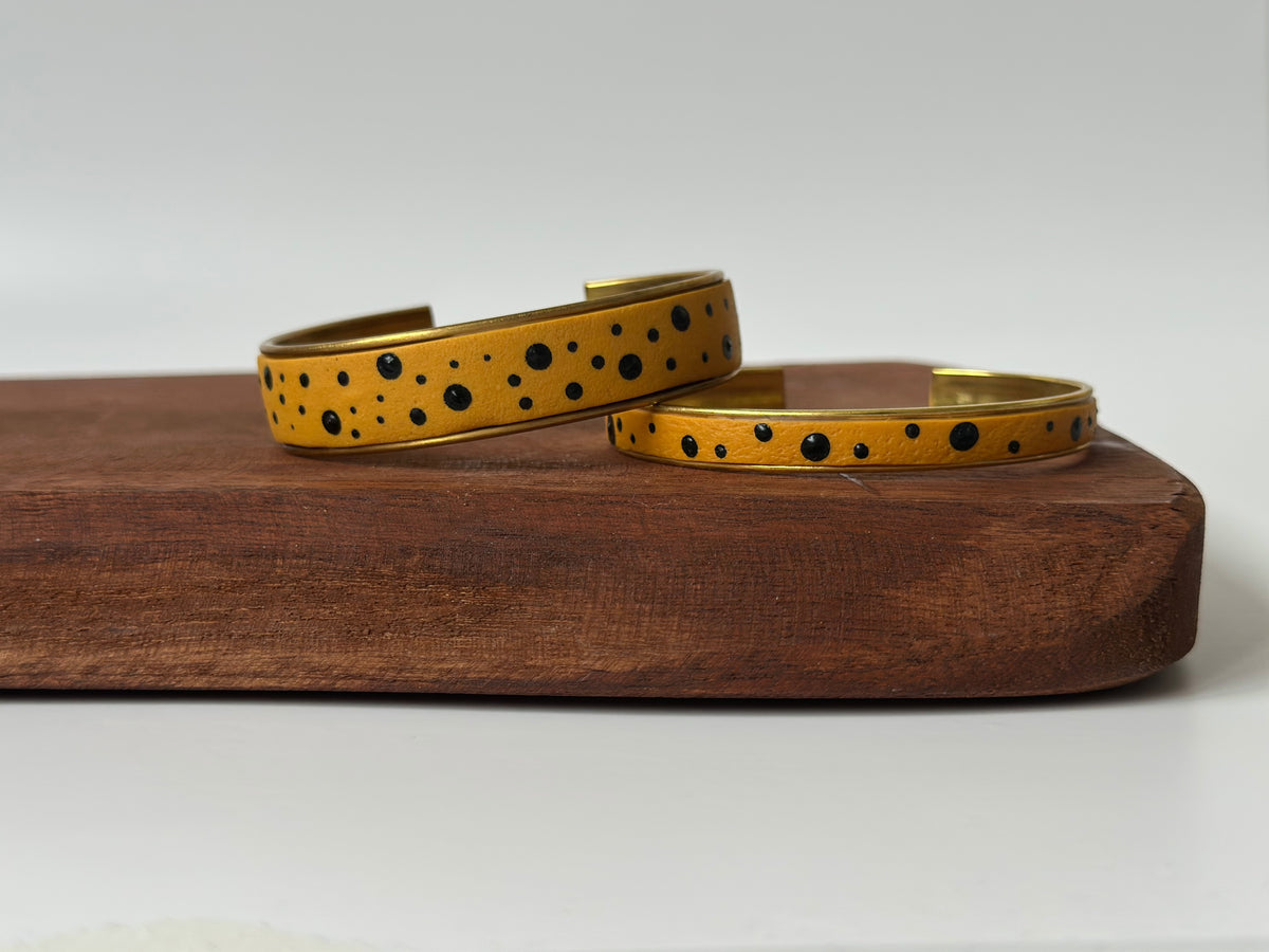 Polka Dots – Honeybee Cuff